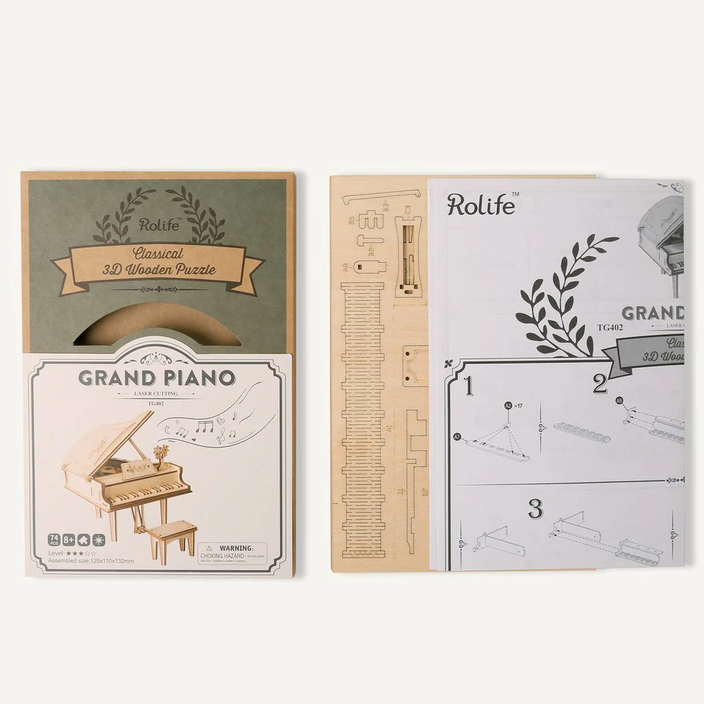 Großes Piano Holz - Image 6